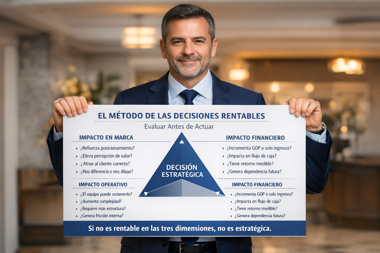 evaluar antes de actuar