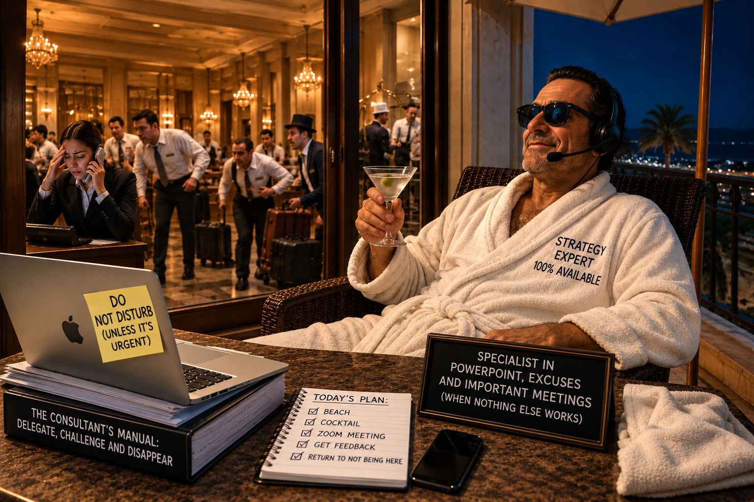 The Armchair Experts: Managing Hotels Without Living the Operation