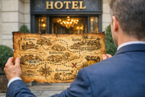 mapa estrategico del hotel