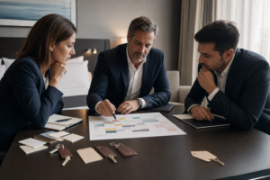 Equipo hotelero analizando capacidad incierta y estrategias de Revenue Management sin descuentos