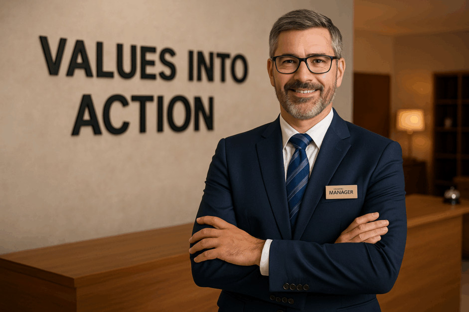 Turning Values into Action: The True Compass of Hospitality Leadership